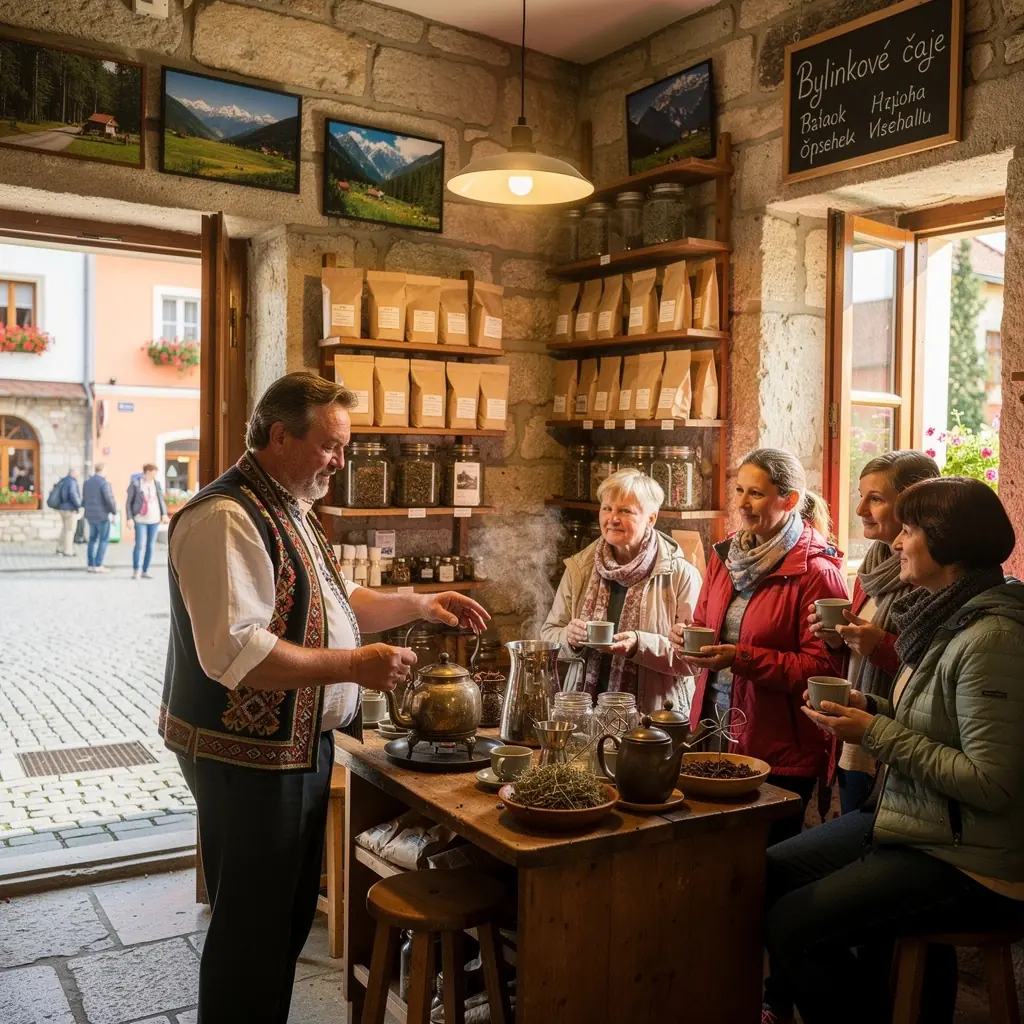 Detail na šálku čaju s citrónom a medom, pripravený na servírovanie.